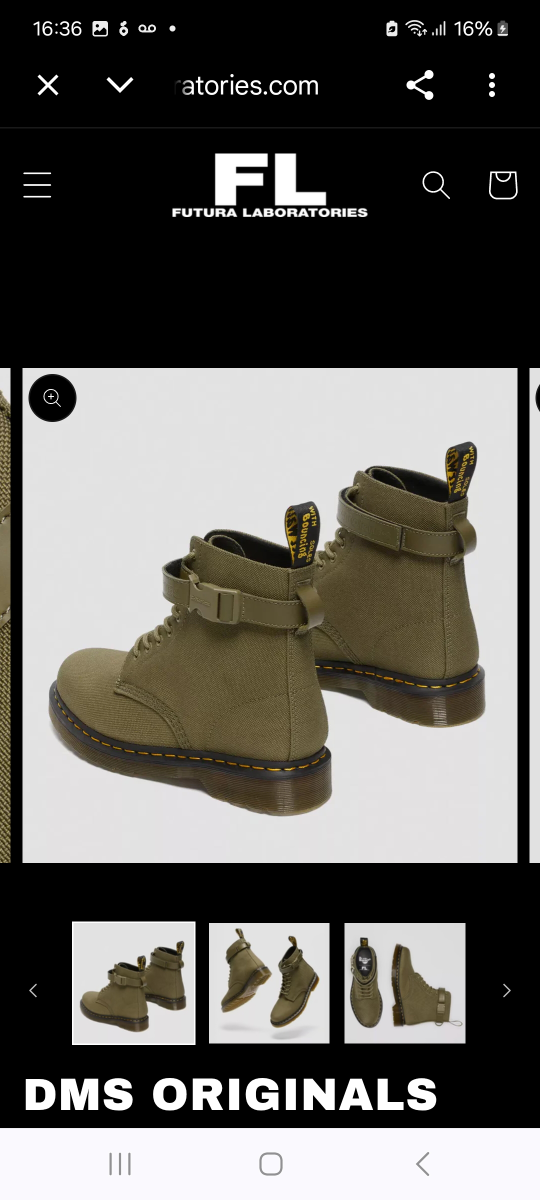 Dr. Martens 1460 Futura DMS Olive Boots - photo 2
