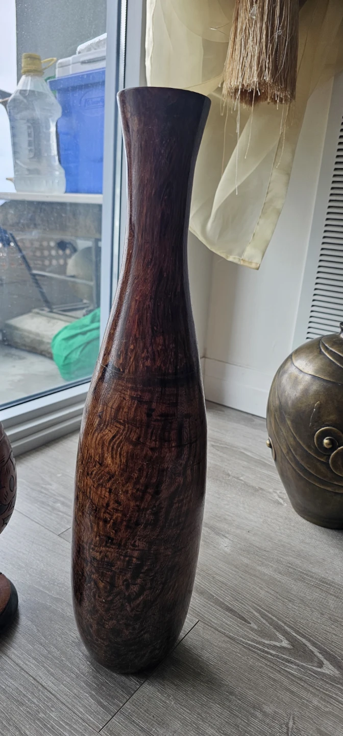 Wooden Vase