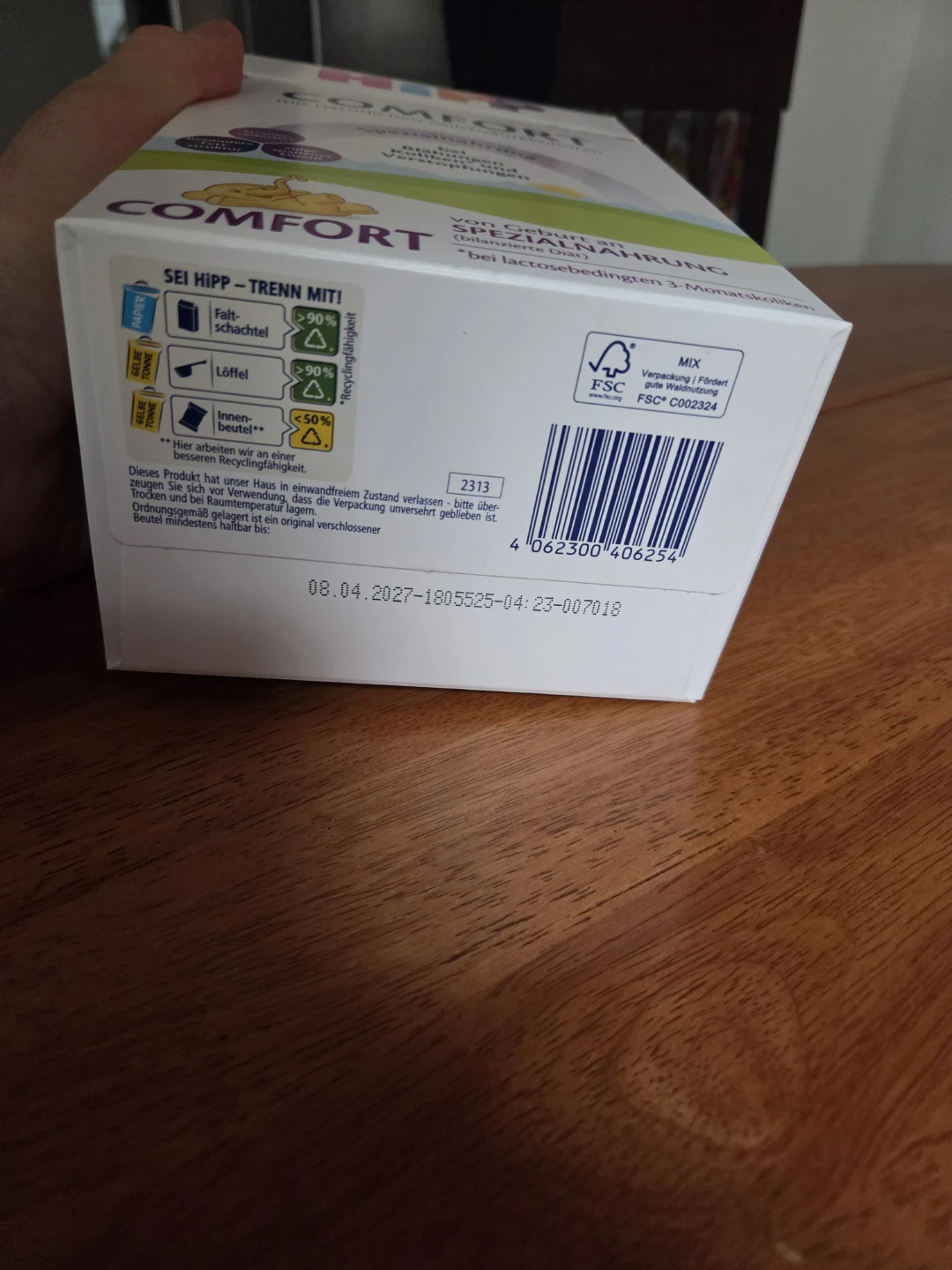 HiPP Comfort Formula (Unopened) - photo 2