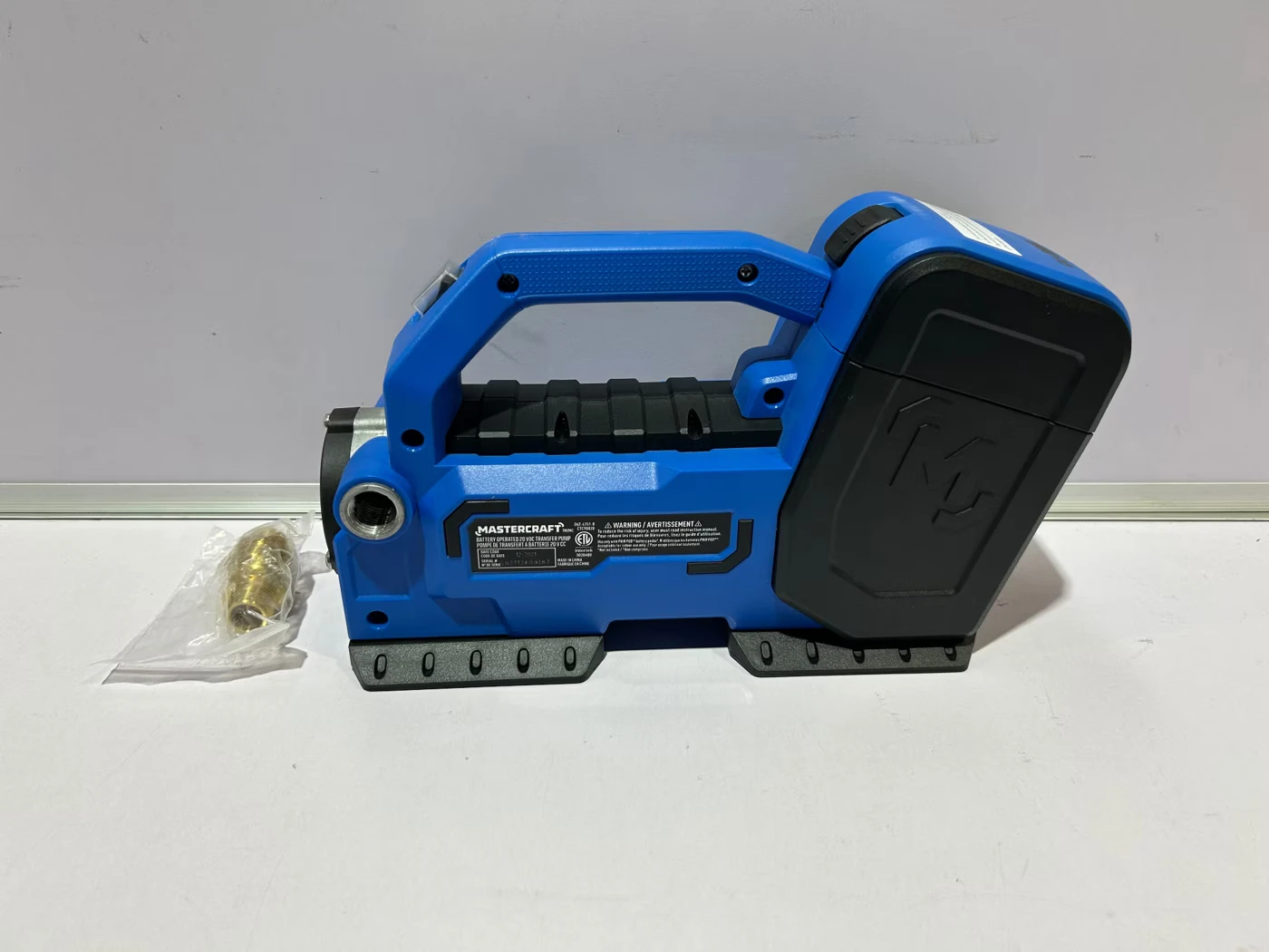 Mastercraft 20V PWR POD Battery-Powered Transfer Pump - photo 4