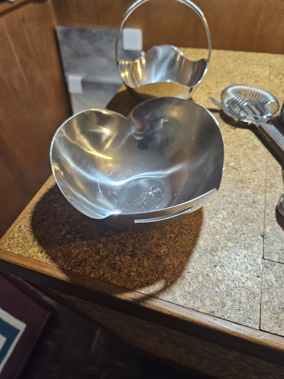 Heart Shaped Stainless Steel Bowl - photo 2