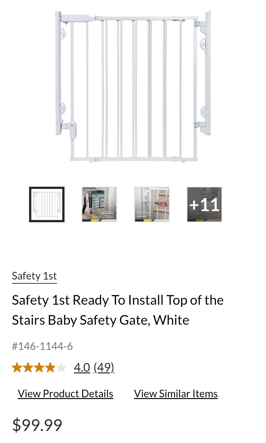 Safety 1st Baby Gate- Brand New - photo 5