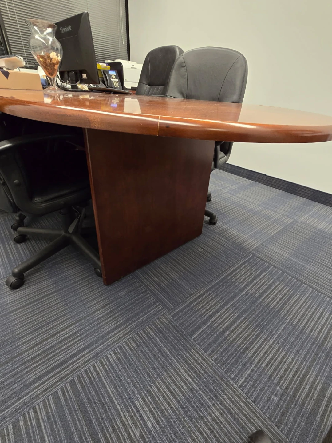 Wooden Boardroom / Conference Table - photo 2