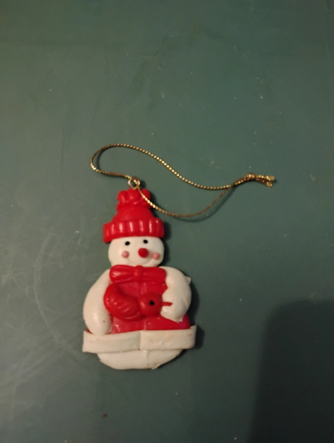 SNOWMAN CHRISTMAS TREE ORNAMENT, #1