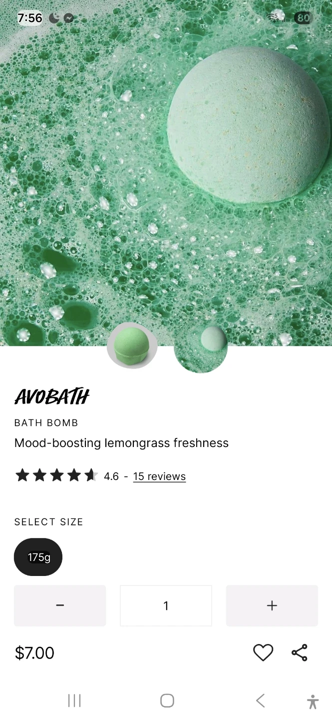 AVOBATH Bath Bomb - 175g