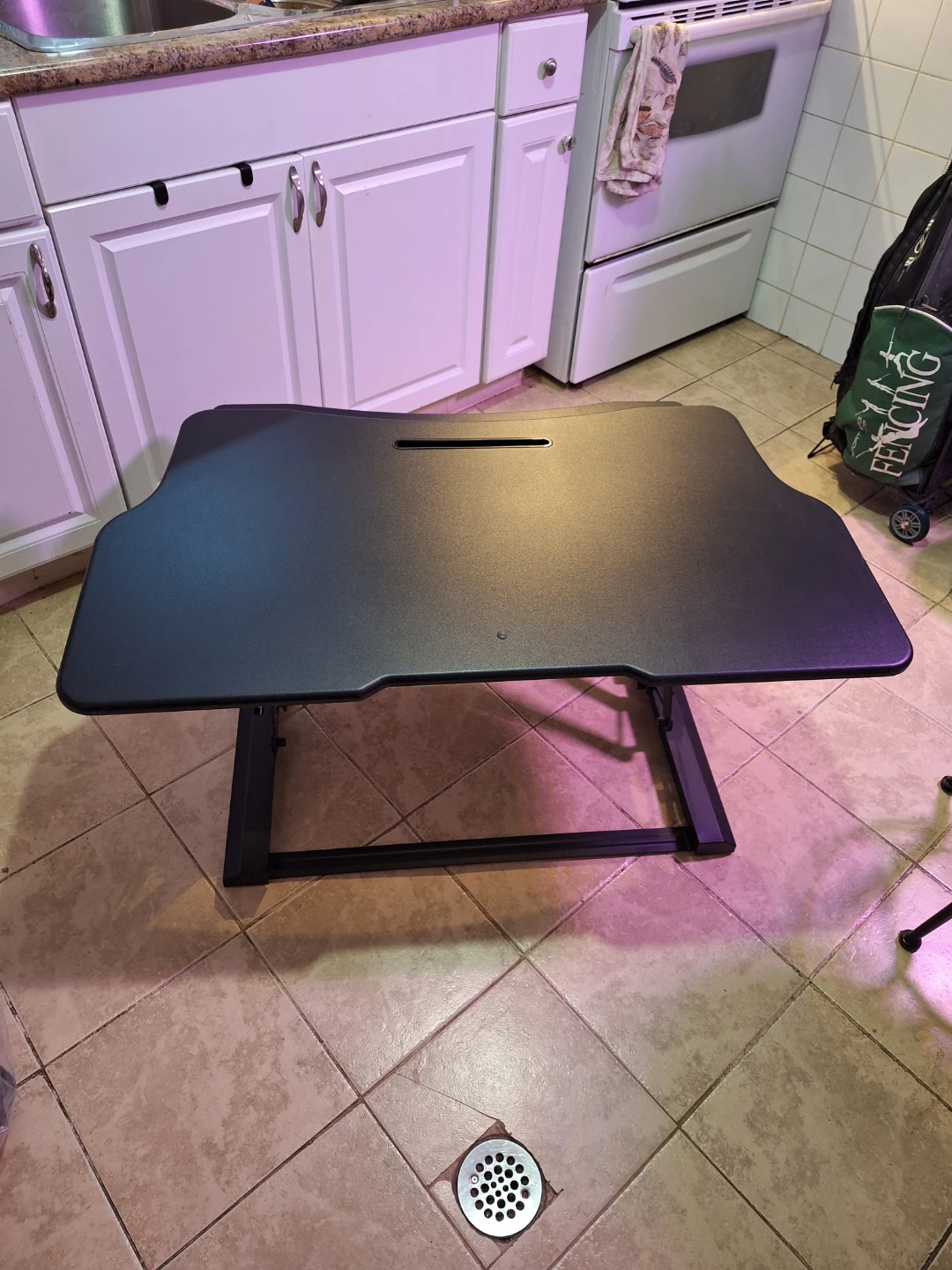 Boost standing desk converter