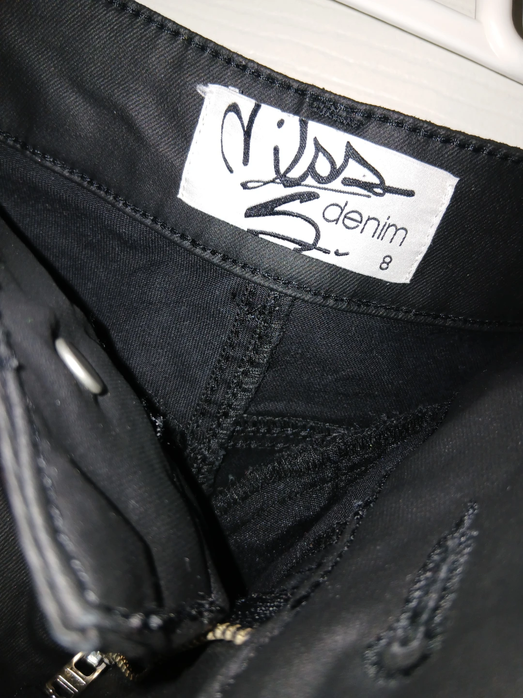 Miss Selfridge Denim Black Skinny Jeans - Size 4 - photo 5