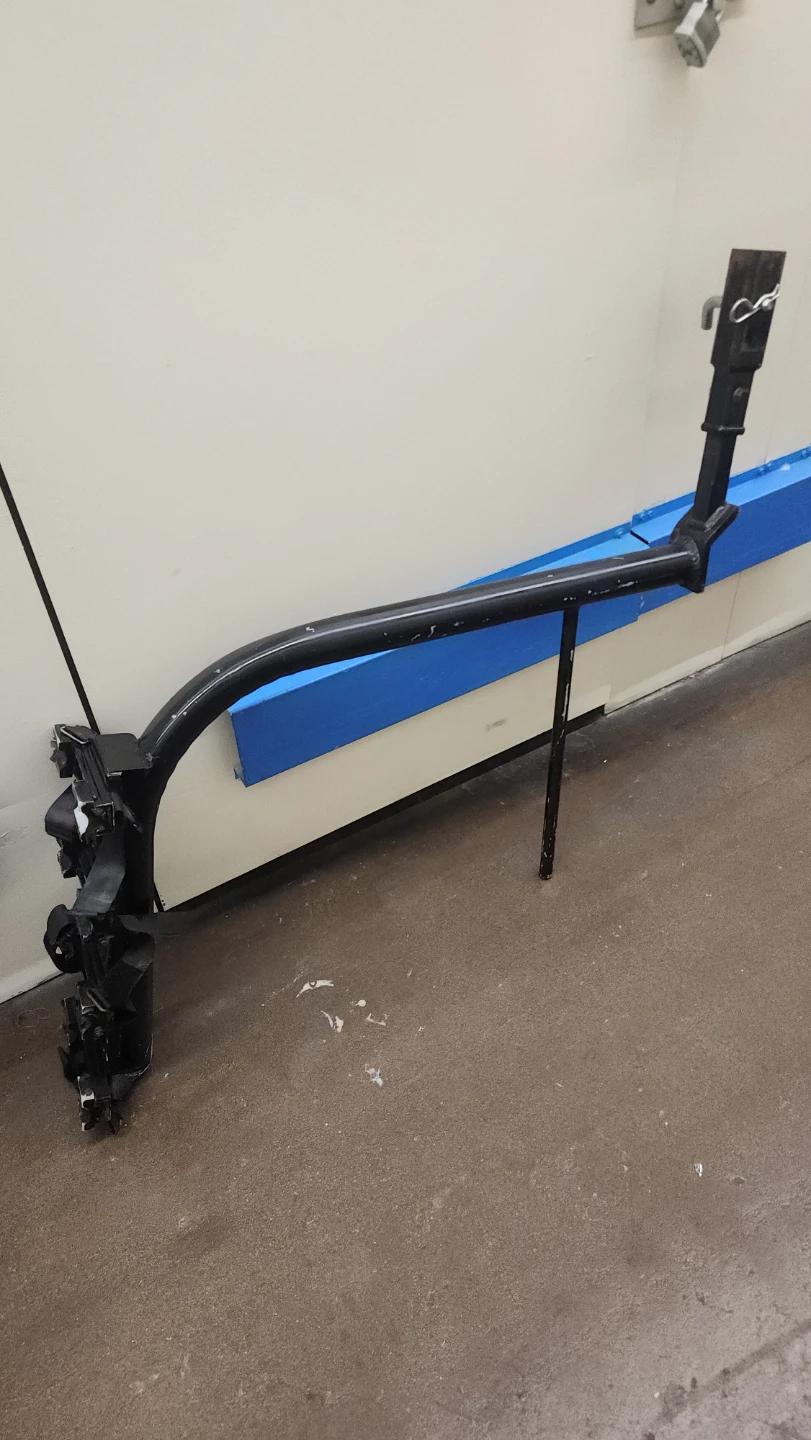 Bicycle Rack Hitch Mount Component
