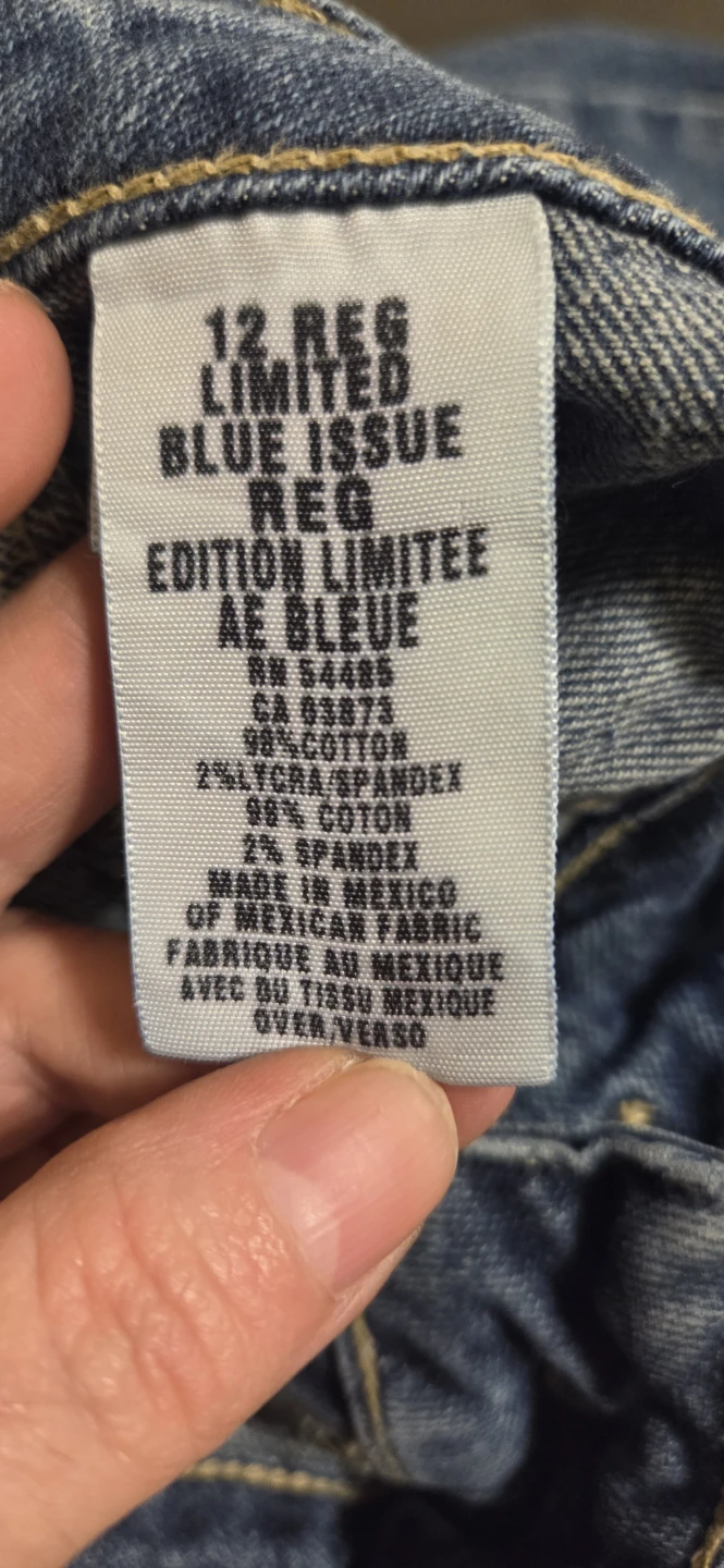 American Eagle Outfitters "Blue Issue" Jeans - Size 12 Reg - photo 2