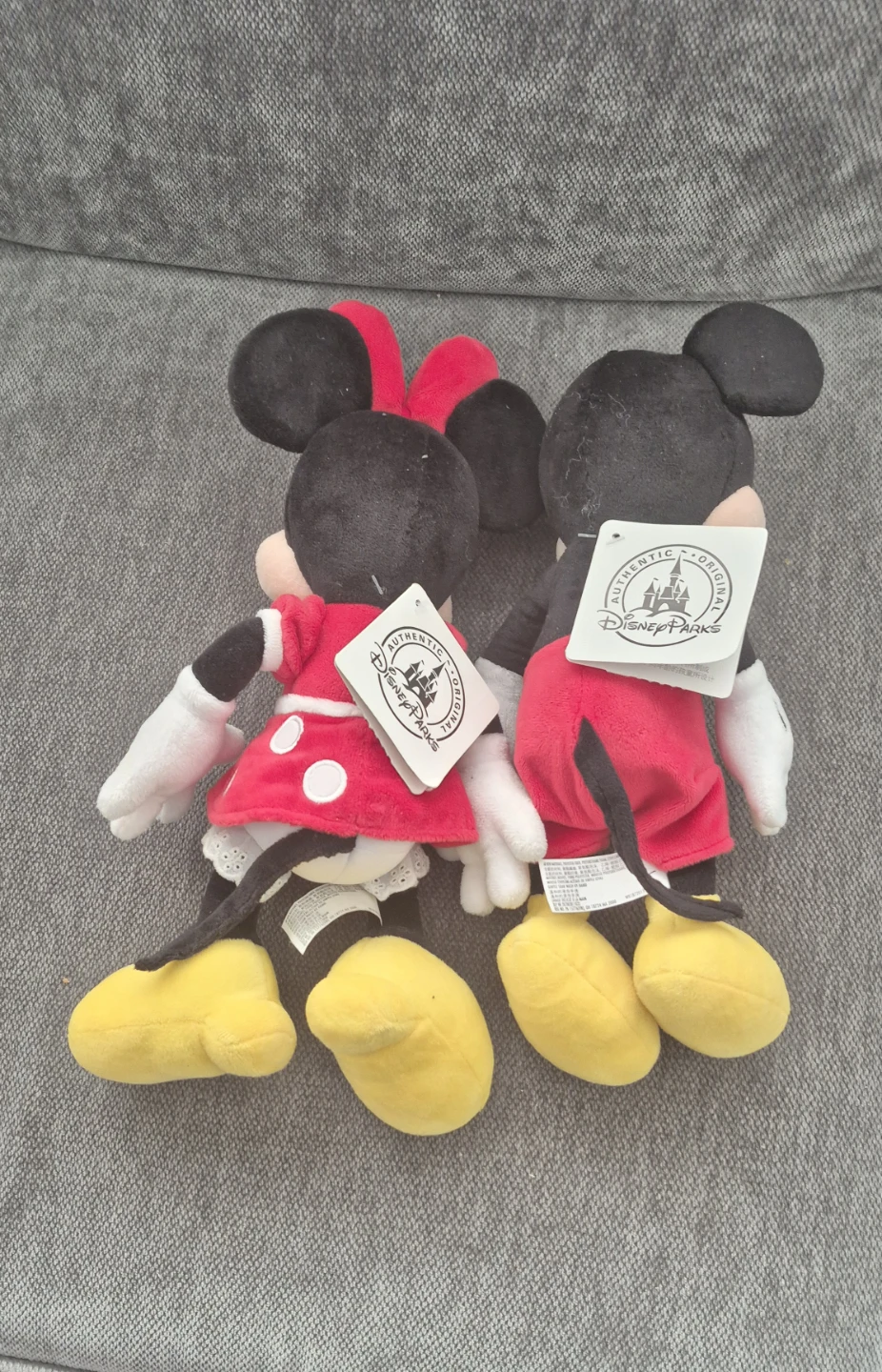 Disney Mickey & Minnie Plush Set – Authentic Disney Parks