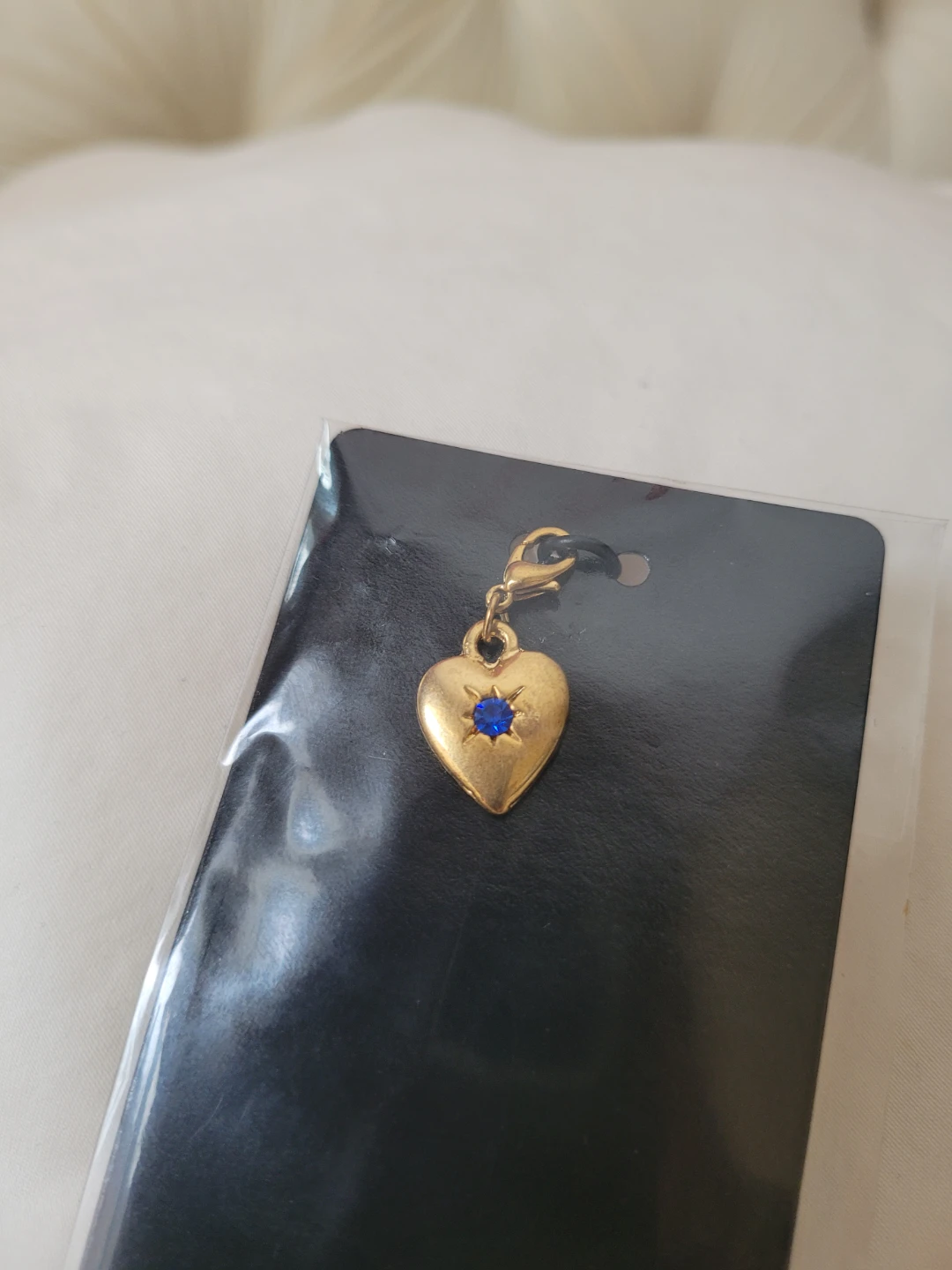 FREE Blue Rhinestone Heart Charm - photo 2