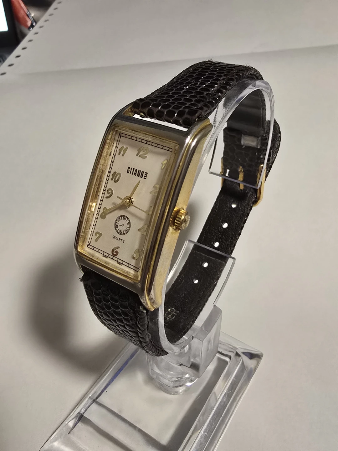 Lady's Gitano Quartz Tank Watch - photo 3