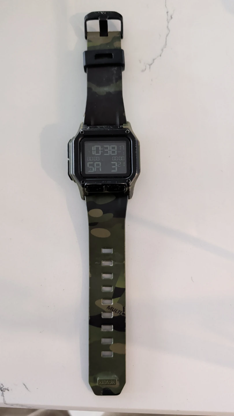 Nixon The Regulus Digital Watch - Camouflage