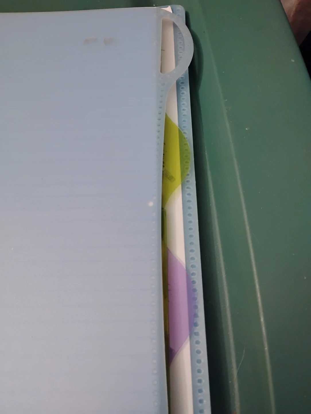 NEW!! COIL BOUND 3 TAB NOTEBOOK, W/ HEAVY DUTY PLASTIC COVER - photo 2