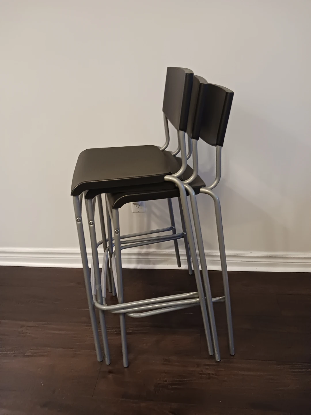 Ikea Stig Bar Stools - Set of 3 - photo 2