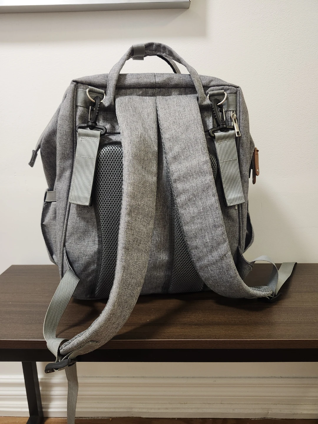 Outak Grey Diaper Backpack - photo 2