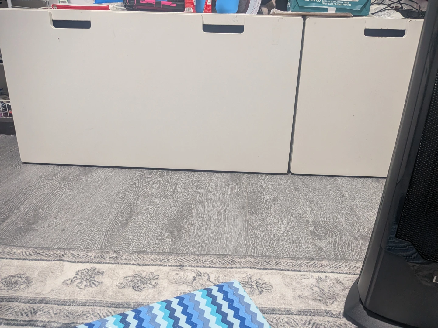White Storage Unit / Toy Box