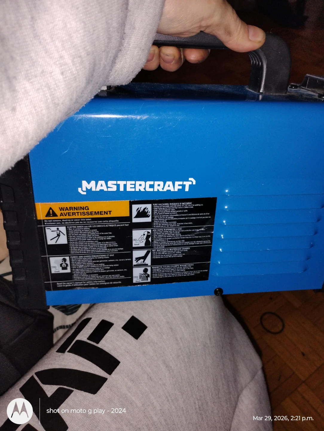 MASTERCRAFT 75 Amp Arc Welder - photo 2