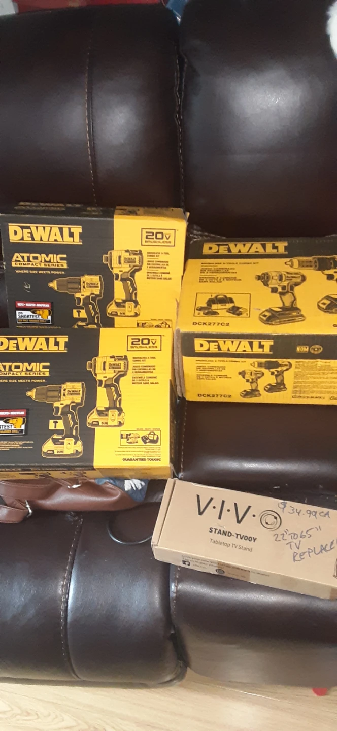 DeWalt 20V MAX Brushless 2-Tool Combo Kit