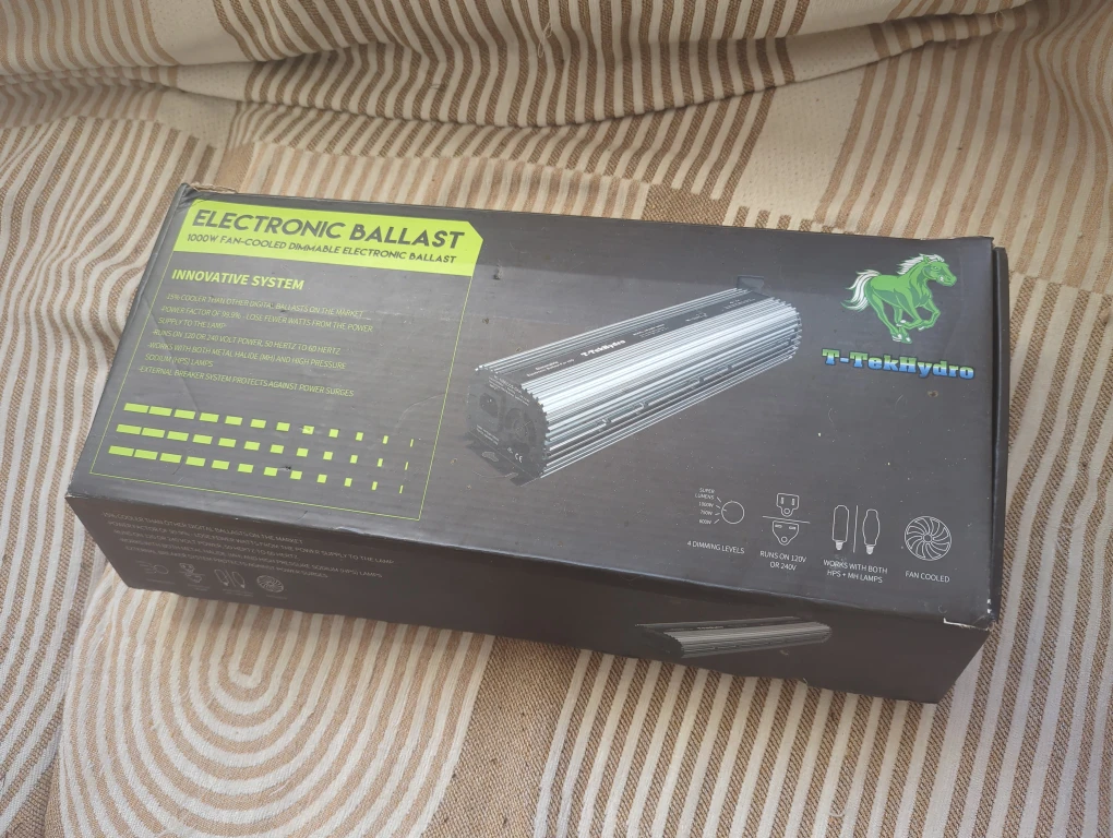 🌱Intertek HPS Grow Light with T-TekHydro 1000W Ballast - photo 3