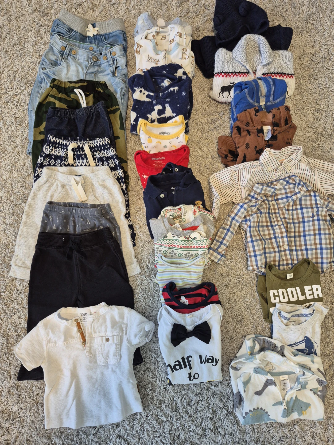 3-6 Months Baby Boy's Clothes Bundle - photo 2