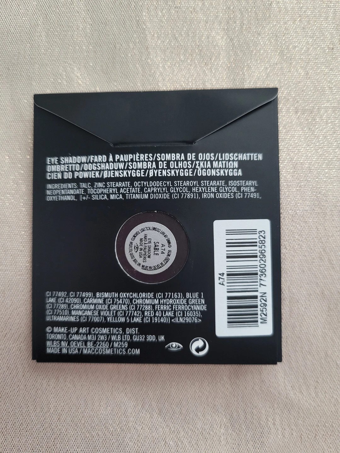 MAC eyeshadow - photo 2