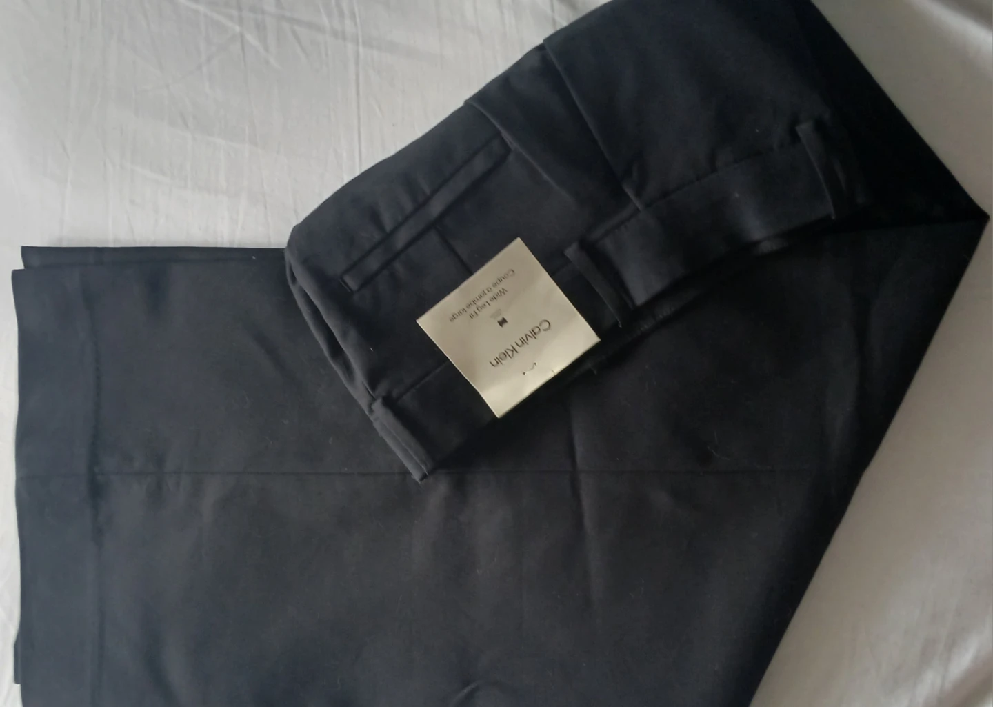 Calvin Klein Wide Leg Stretch Trousers - Size 6 - photo 2