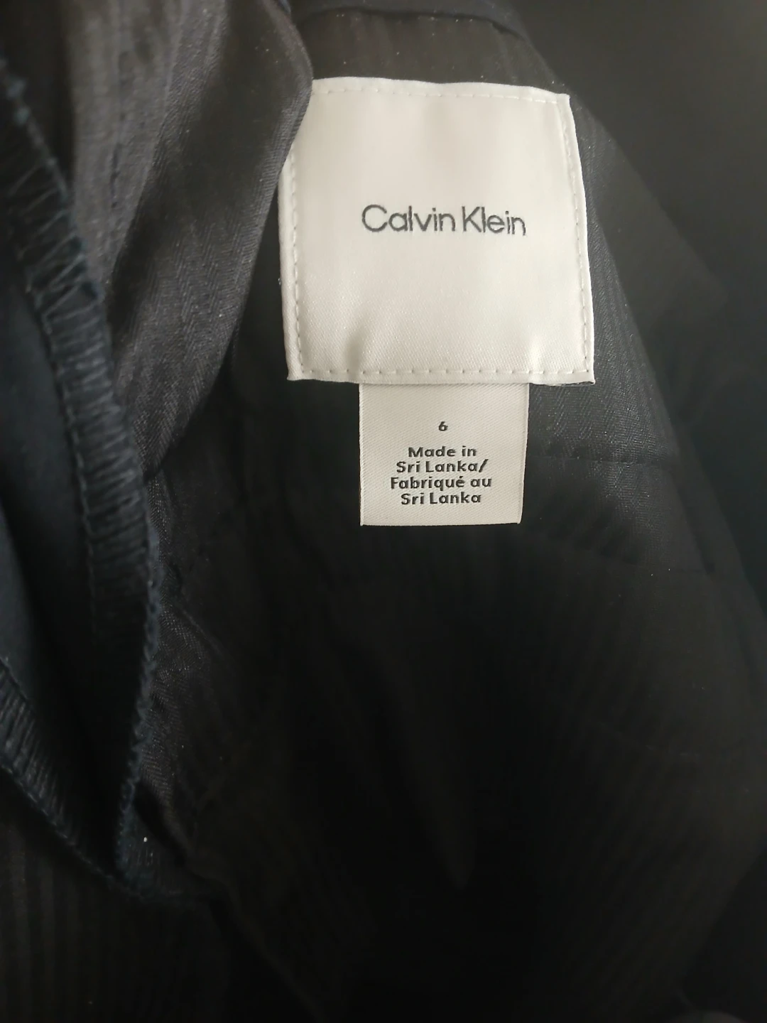 Calvin Klein Wide Leg Stretch Trousers - Size 6 - photo 3