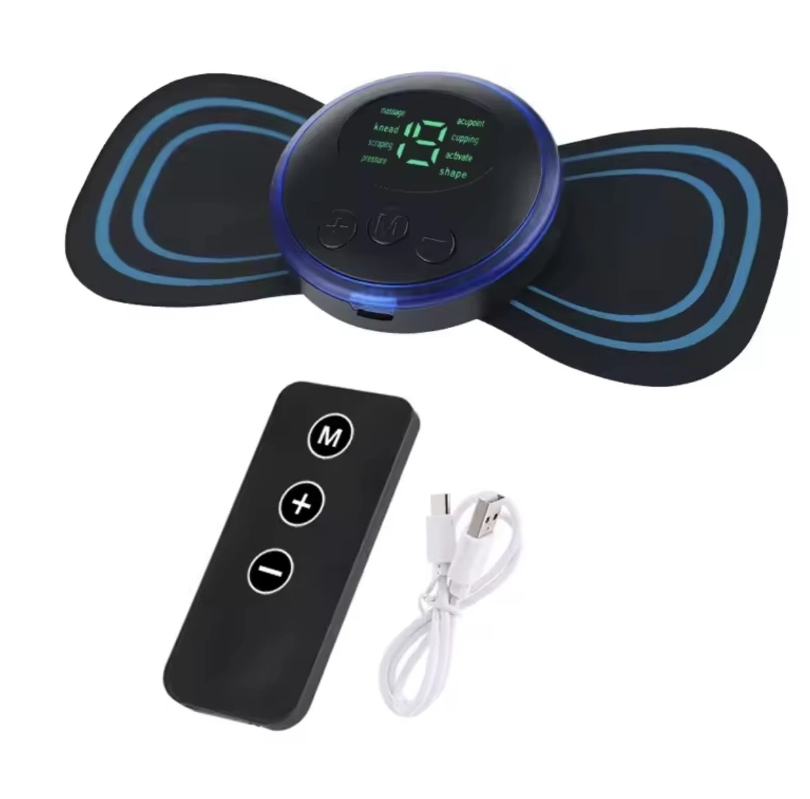 Mini Electric Massager with Remote Control - photo 2