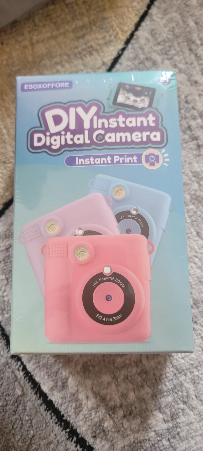 ESOXOFFORE DIY Instant Digital Camera with Instant Print