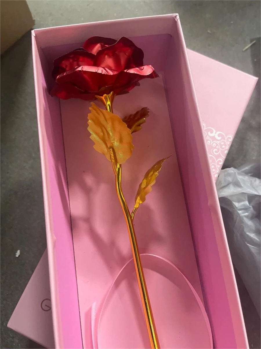 24K Golden Rose - Red - photo 3