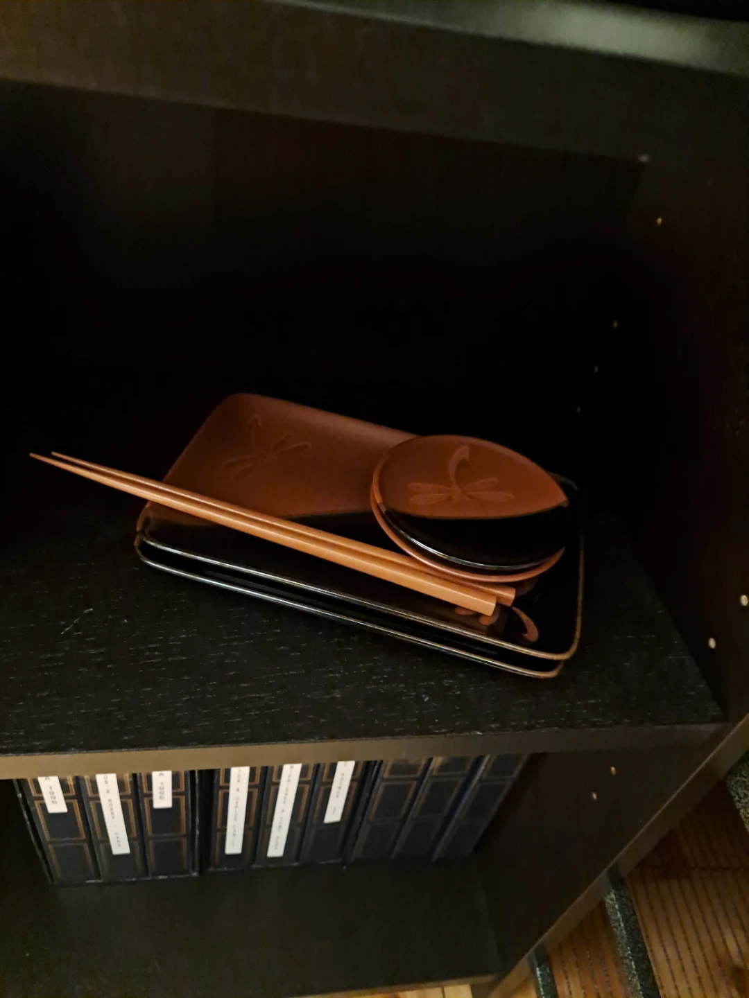 Dragonfly Chopstick Set with Trays