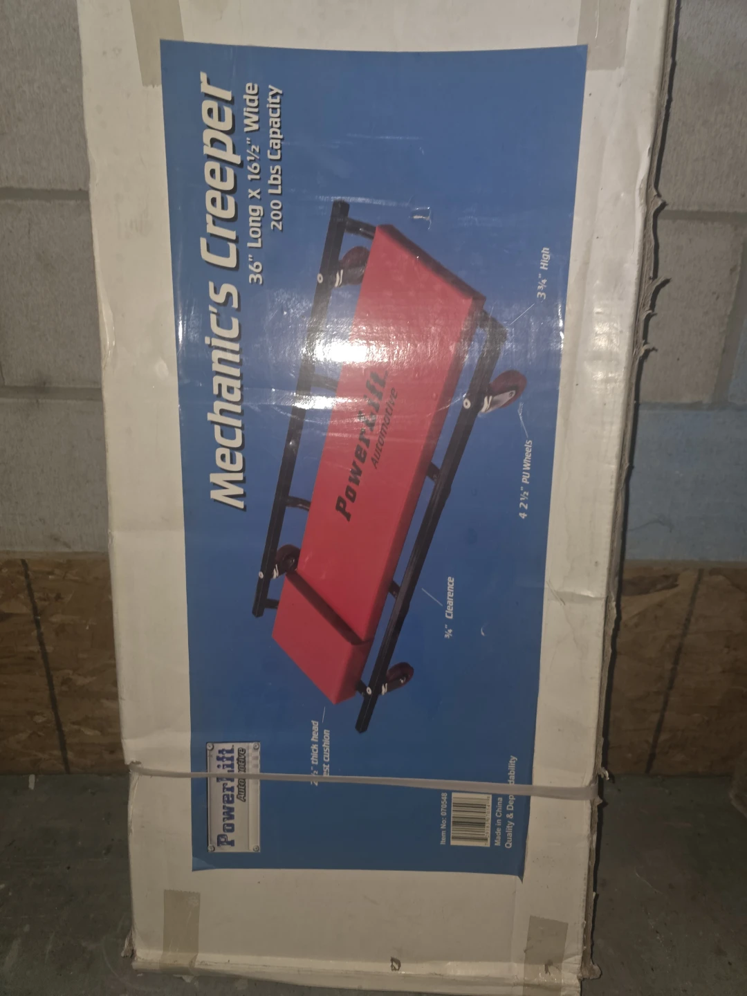 Powerlift Mechanic's Creeper