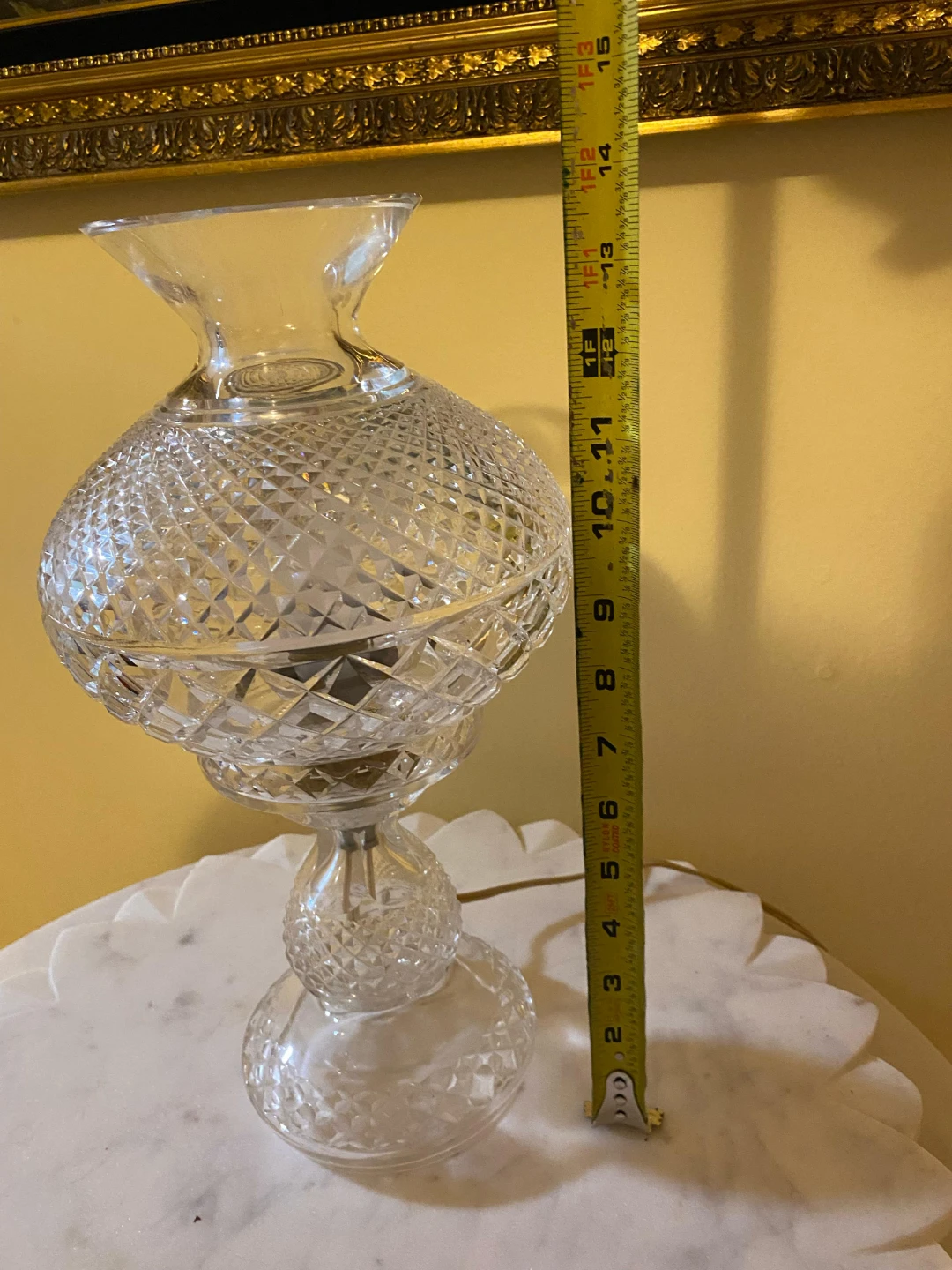 Waterford Crystal Glass Accent Lamp - photo 5