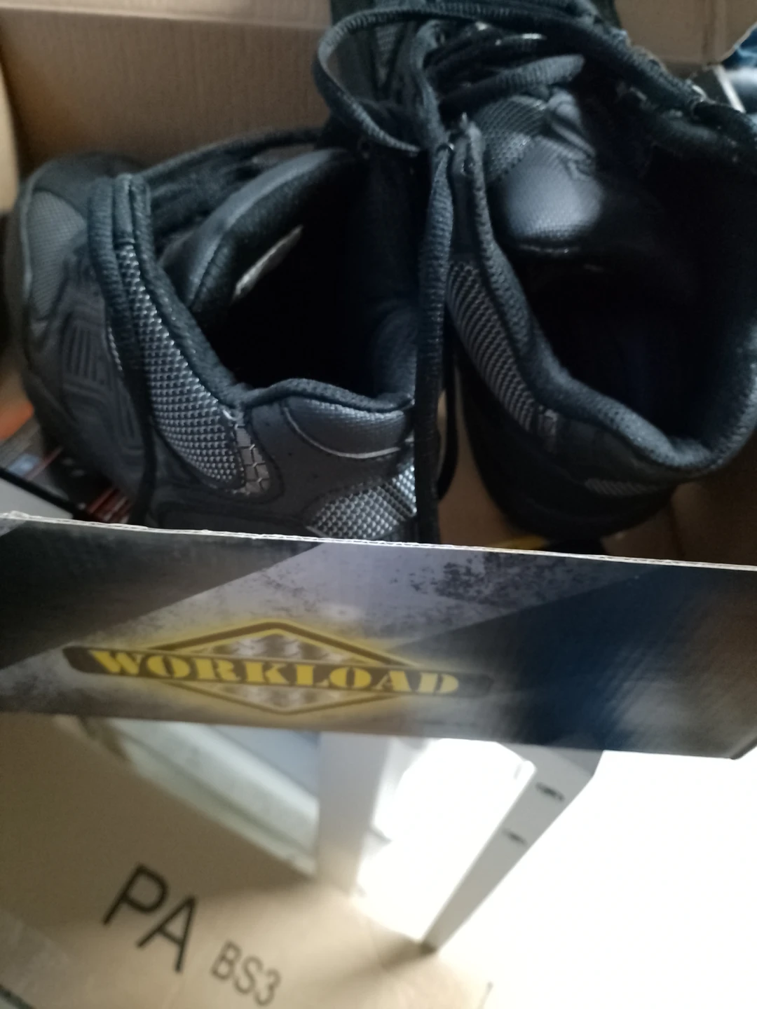Workload Black Steel Toe Work Boots - photo 2