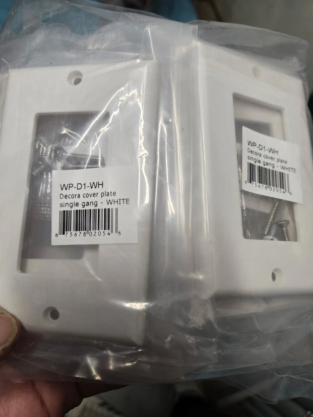 Leviton Decora Wall Plates - White