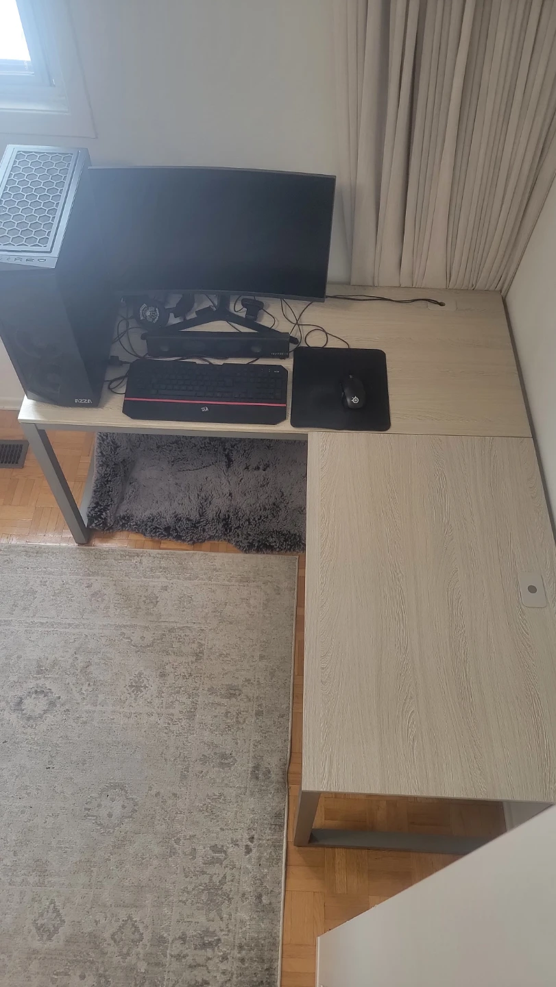 L-Shaped Corner Desk - photo 4