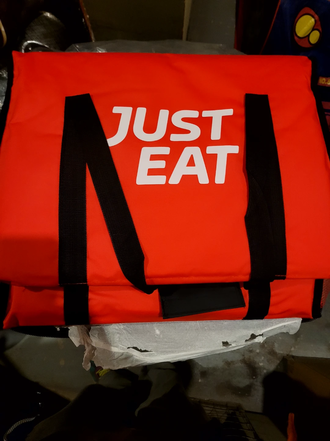 Just Eat Insulated Food Delivery Bag 🥕