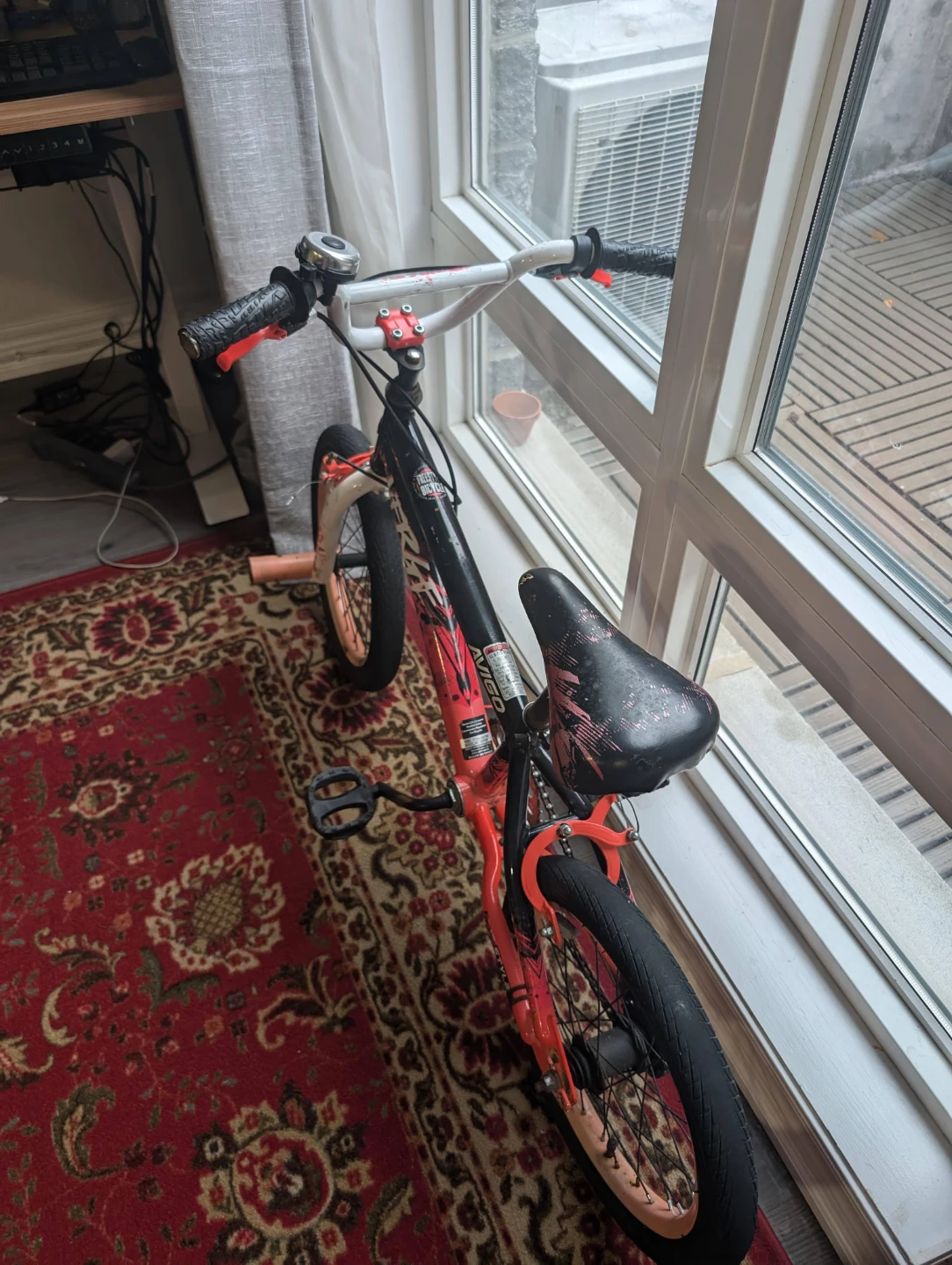 Kids BMX Bike - Red and Black
