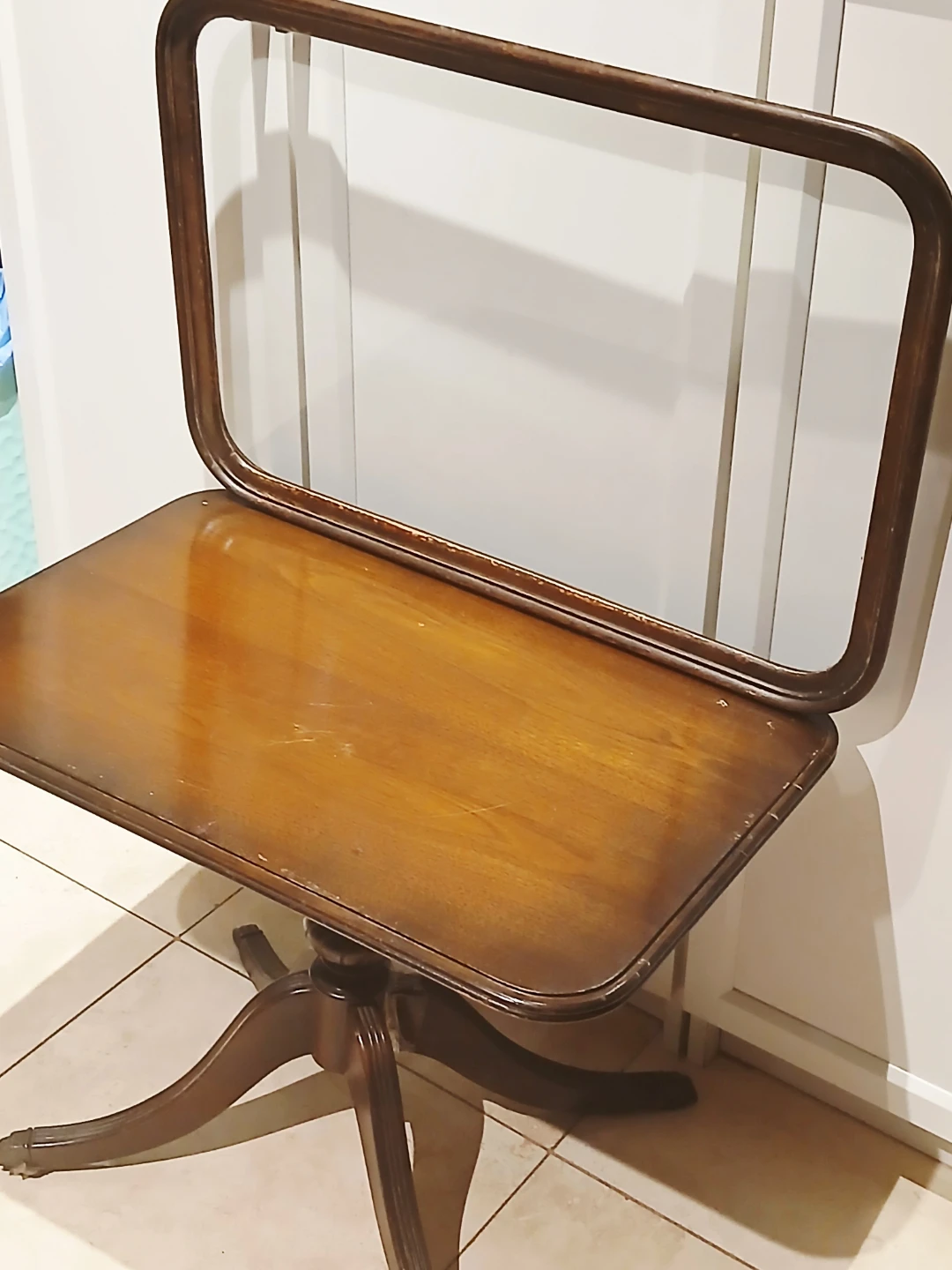 FREE End Table with Glass Top (Broken Leg) - photo 2