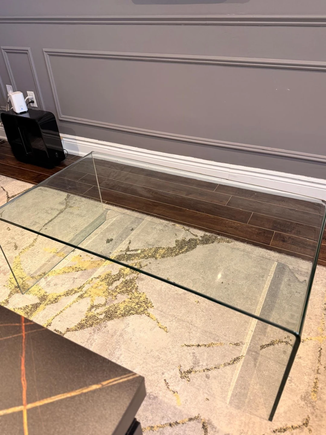 Clear Glass Coffee Table - photo 4