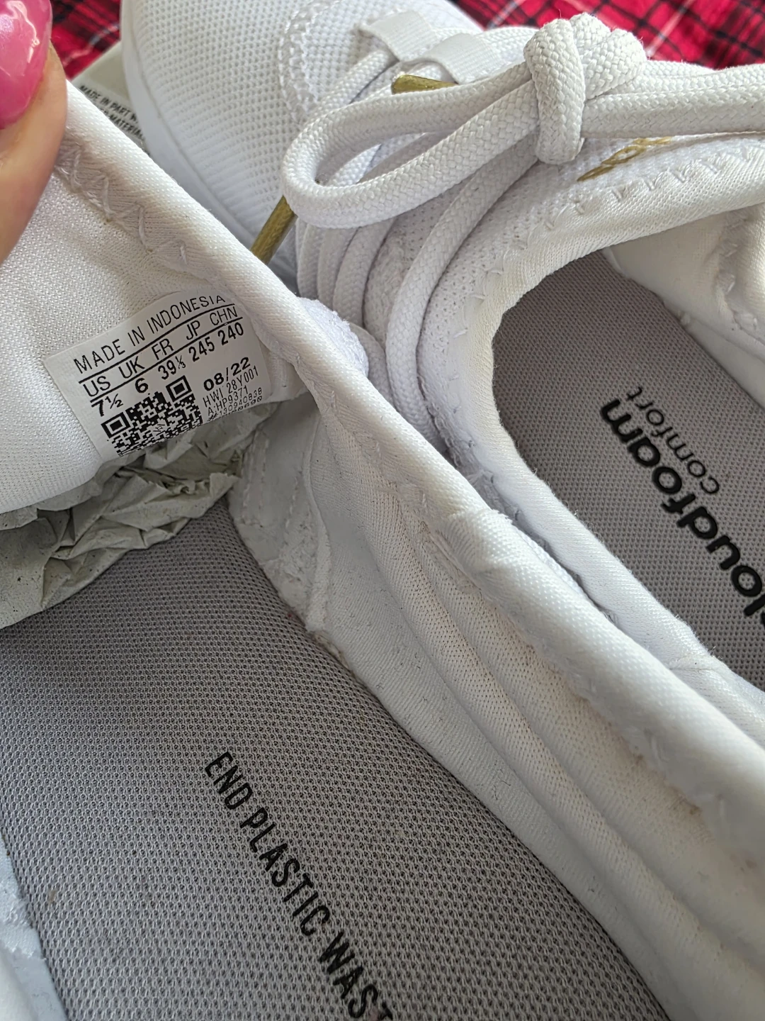 Adidas Puremotion Adapt 2.0 White Women's Shoes Size 7.5 - photo 4