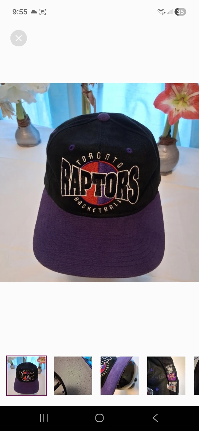 Toronto Raptors Starter "The Right Hat" Snapback Cap