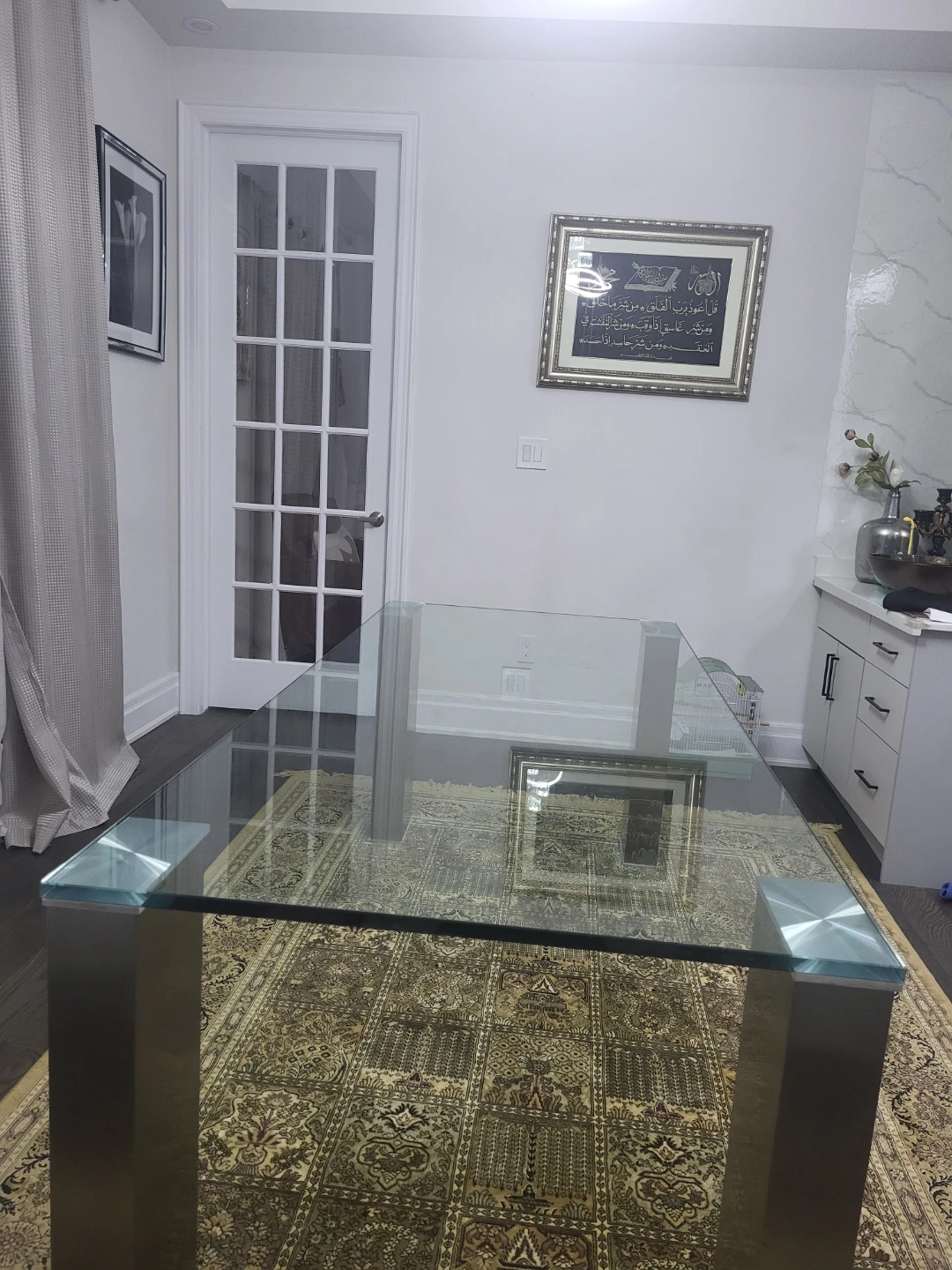 Glass Dining Table - photo 2