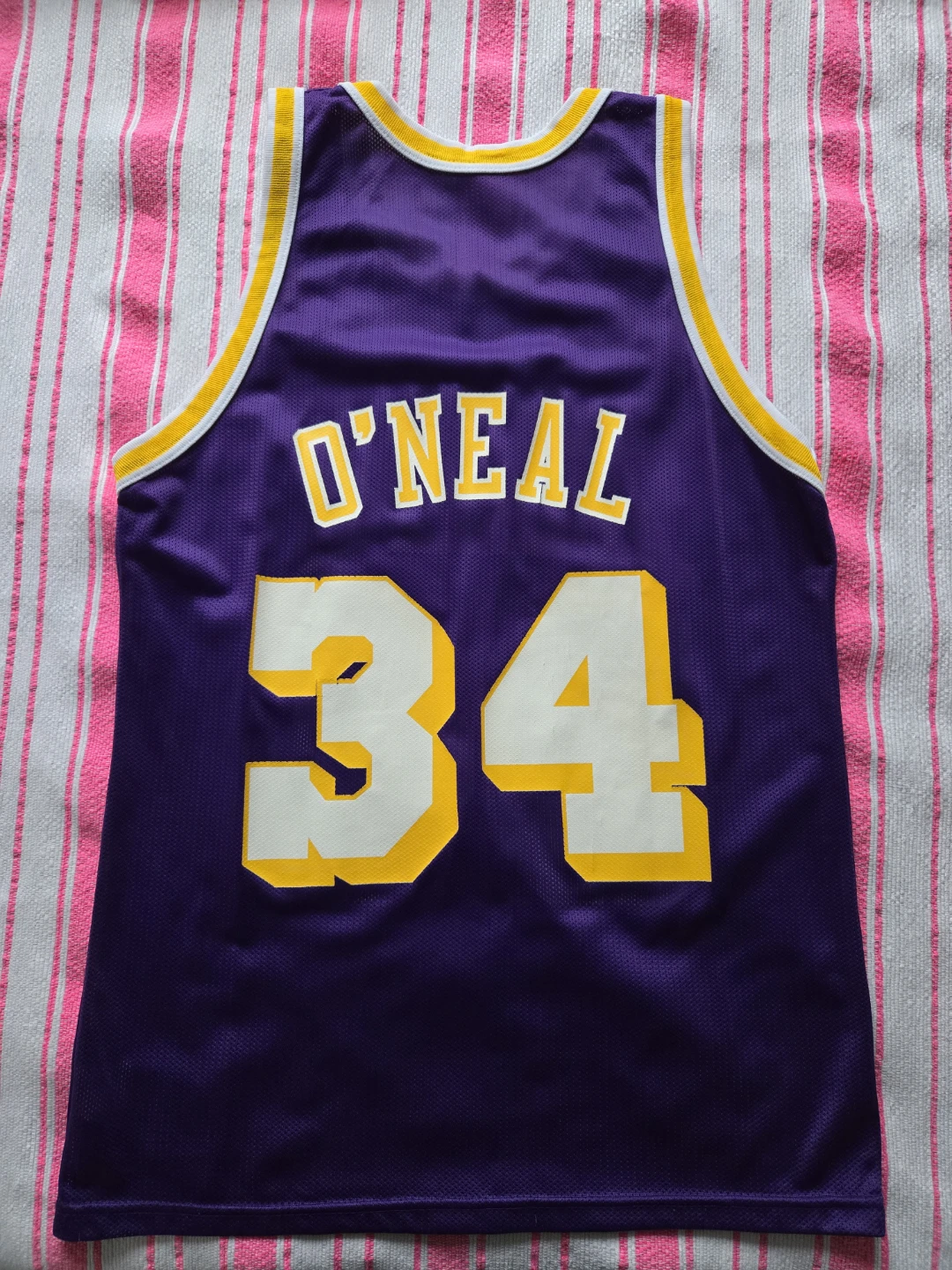 Champion O'Neal 34 Lakers Jersey Size 40 - photo 2