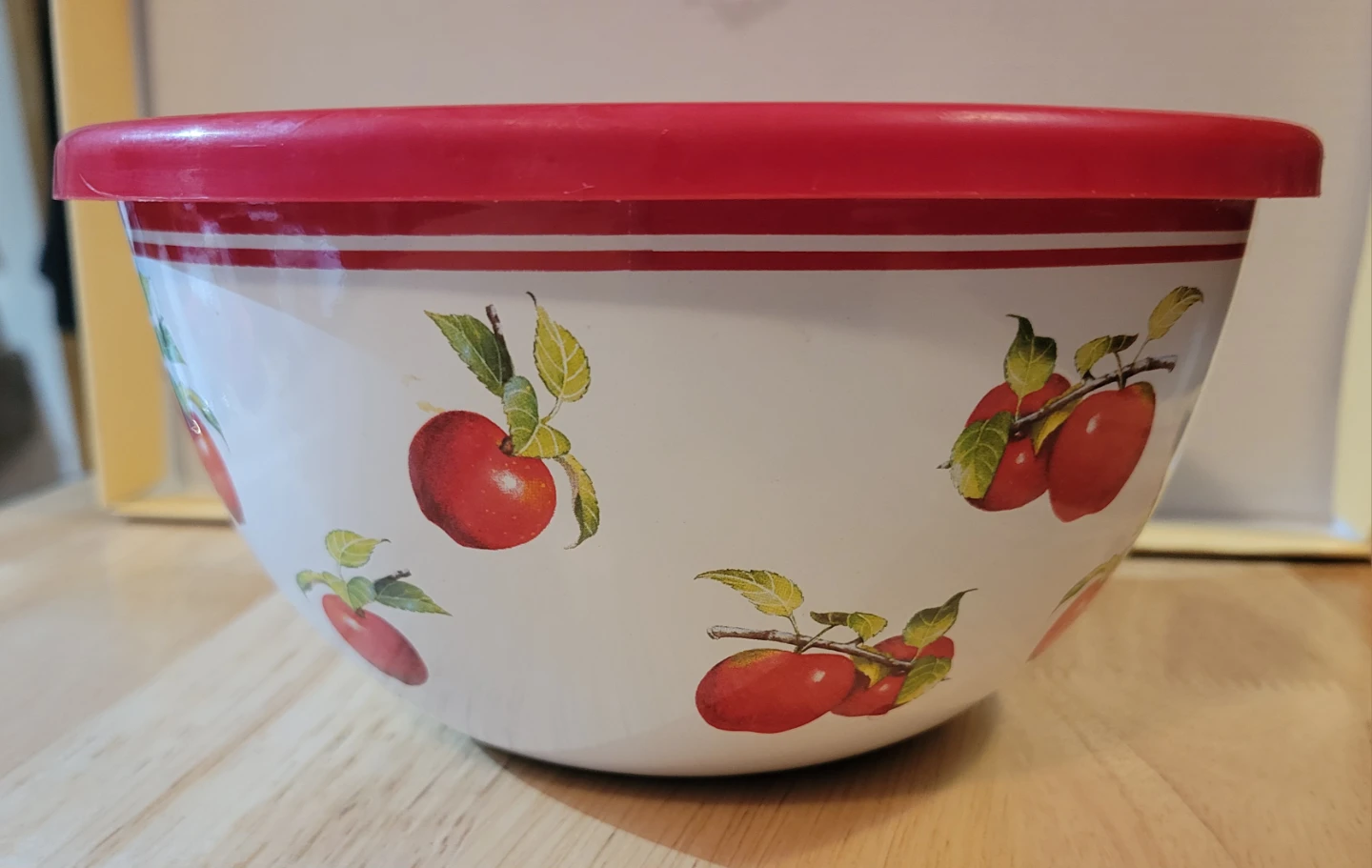 Set of 5 Vintage Enamelware Mixing Bowls - photo 3