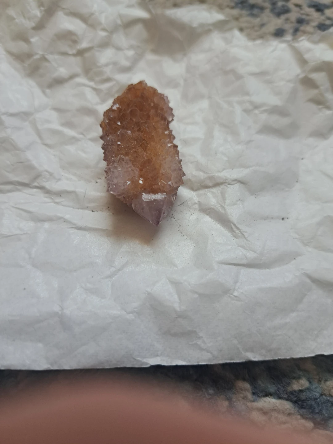 Orange Amethyst Crystal
