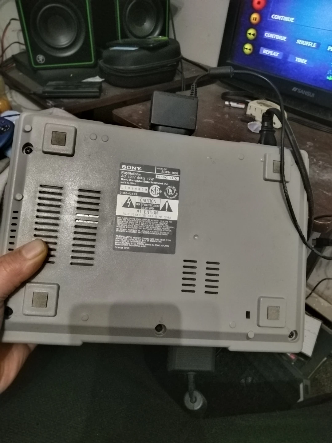 Sony PlayStation 1 Console SCPH-1001 - photo 4