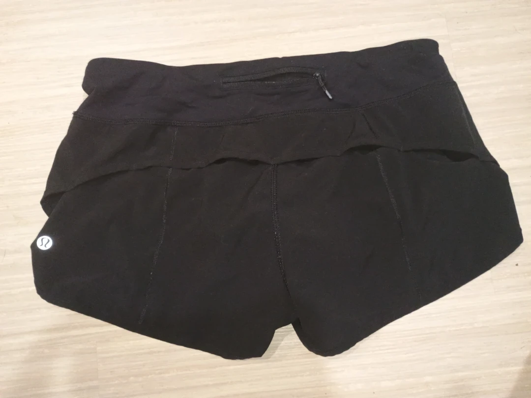 Lululemon Speed Short Black Size 6 - photo 2
