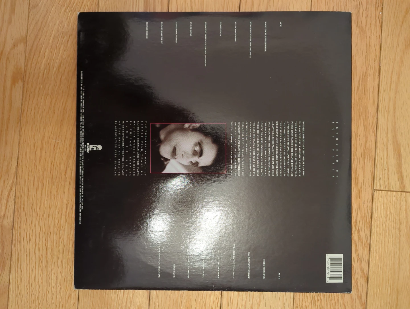 Tom Waits Franks Wild Years Vinyl Record - photo 2